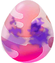 Decorative background egg