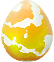Decorative background egg