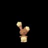 Buneary Pokemon Go In-game Sprite