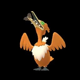 Gulping Form Cramorant Pokemon Go In-game Shiny Sprite