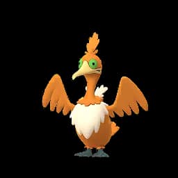 Cramorant Pokemon Go In-game Shiny Sprite