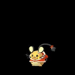 Winter 2024 Dedenne Pokemon Go In-game Sprite