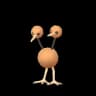 Doduo Pokemon Go In-game Sprite