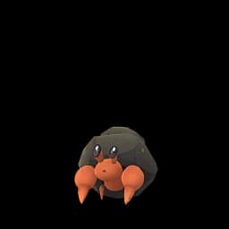 Dwebble Pokemon Go In-game Shiny Sprite
