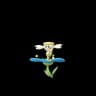 Blue Flower Flabébé Pokemon Go In-game Sprite