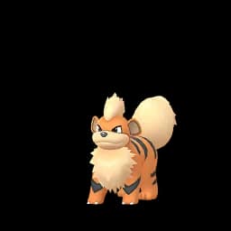 Growlithe Pokemon Go In-game Sprite
