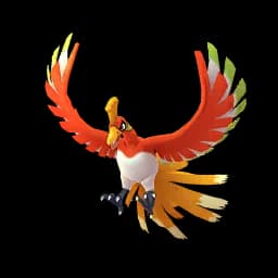 Ho-Oh Pokemon Go In-game Sprite