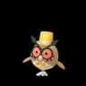 Jan 2022 Noevolve Hoothoot Pokemon Go In-game Sprite