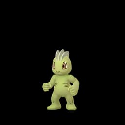 Machop Pokemon Go In-game Shiny Sprite