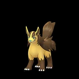 Mightyena Pokemon Go In-game Shiny Sprite
