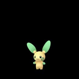 Minun Pokemon Go In-game Shiny Sprite