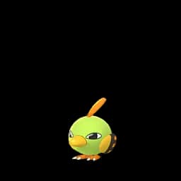 Natu Pokemon Go In-game Shiny Sprite