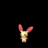 Plusle Pokemon Go In-game Sprite