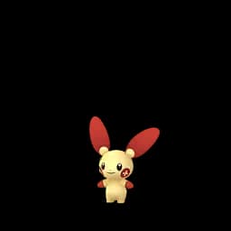 Plusle Pokemon Go In-game Shiny Sprite
