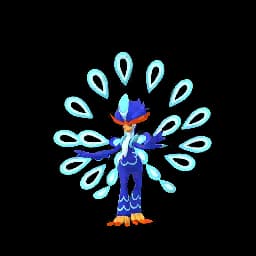 Quaquaval Pokemon Go In-game Sprite