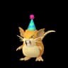 Pokemon Day Raticate Pokemon Go In-game Sprite