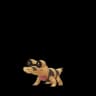 Sandile Pokemon Go In-game Sprite
