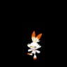 Scorbunny Pokemon Go In-game Sprite