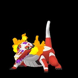 Skeledirge Pokemon Go In-game Sprite