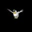 White Squawkabilly Pokemon Go In-game Sprite
