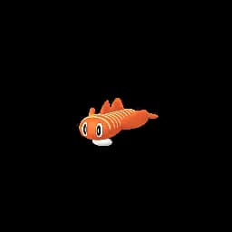 Stretchy Form Tatsugiri Pokemon Go In-game Shiny Sprite