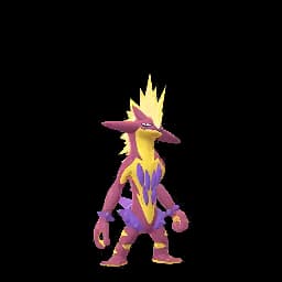 Amped Form Toxtricity Pokemon Go In-game Shiny Sprite