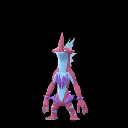 Low Key Form Toxtricity Pokemon Go In-game Shiny Sprite