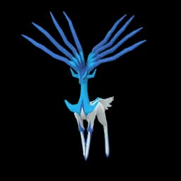 Neutral Xerneas Pokemon Go In-game Shiny Sprite
