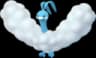 Altaria Pokemon Go In-game Sprite