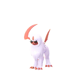 Sprite cromatico di gioco Pokémon GO di Absol (Fall 2022 Noevolve)