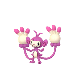 Ambipom Pokémon GO In-game Shiny Sprite