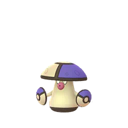 Sprite cromatico di gioco Pokémon GO di Amoonguss