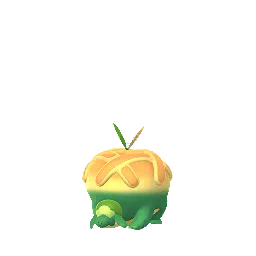 Appletun Pokémon GO In-game Shiny Sprite