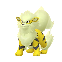 Arcanine Pokémon GO In-game Shiny Sprite
