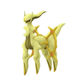 Arceus (Electric) Pokémon GO In-game Shiny Sprite