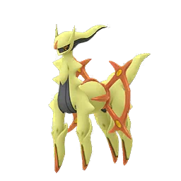 Arceus (Fighting) Pokémon GO In-game Shiny Sprite