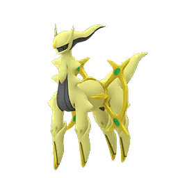 Arceus Pokémon GO In-game Shiny Sprite