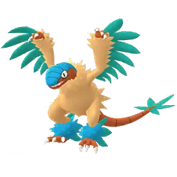Archeops Pokémon GO In-game Shiny Sprite