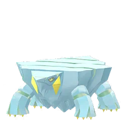 Sprite brilhante do jogo Pokémon GO de Avalugg