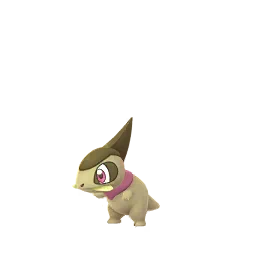 Axew Pokémon GO In-game Shiny Sprite