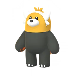 Bewear Pokémon GO In-game Shiny Sprite
