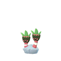Sprite chromatique en jeu de Opermine dans Pokémon GO