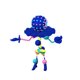 Blacephalon Pokémon GO In-game Shiny Sprite
