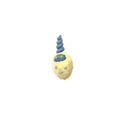Sprite cromatico di gioco Pokémon GO di Burmy (Manto Sabbia)