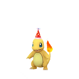 Charmander (Pokemon Day) Pokémon GO In-game Shiny Sprite