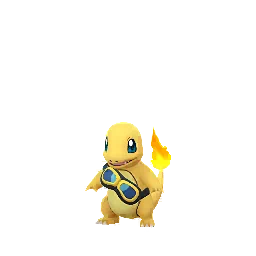 Sprite cromatico di gioco Pokémon GO di Charmander (Goggles 2026)