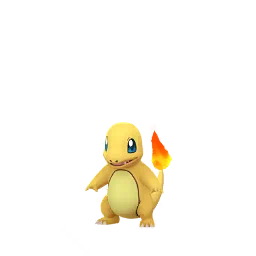 Charmander Pokémon GO In-game Shiny Sprite