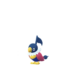 Chatot Pokémon GO In-game Shiny Sprite