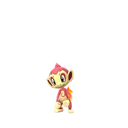 Sprite cromatico di gioco Pokémon GO di Chimchar