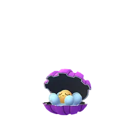 Clamperl Pokémon GO In-game Shiny Sprite